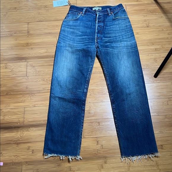 NWT RE/DONE x LEVI'S Ultra High Rise Stovepipe Jeans, Size 27 USA - Picture 3 of 11
